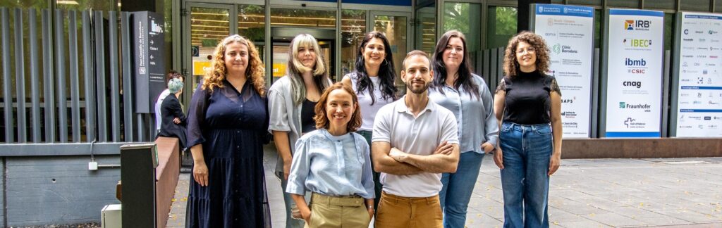 The Fecundis team at the Barcelona Science Park, where the company develops innovation in assisted reproduction.